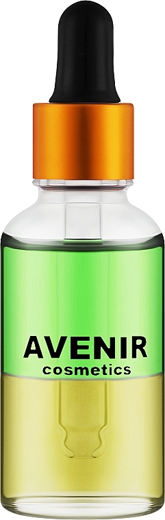Олія для кутикули двофазна "М'ятний льодяник" - Avenir Cosmetics — фото N1