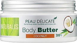 Парфумерія, косметика Масло для тіла з кокосом - Naturalis Coconut Body Butter