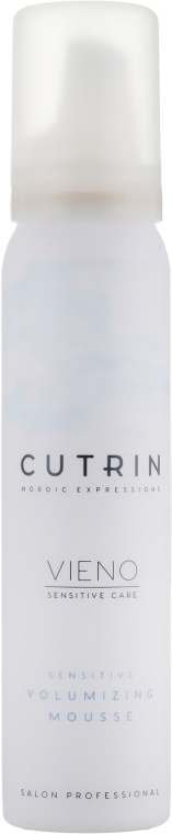 Мус для об'єму без віддушки - Cutrin Vieno Sensitive Volumizing Mousse — фото N1