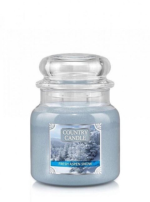 Ароматическая свеча - Country Candle Fresh Aspen Snow — фото N1