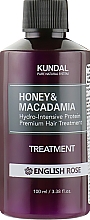 Парфумерія, косметика Кондиціонер для волосся "Англійська троянда" - Kundal Honey & Macadamia Treatment English Rose