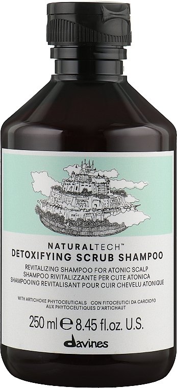 Шампунь-скраб детоксицирующий - Davines Detoxifying Shampoo — фото N3