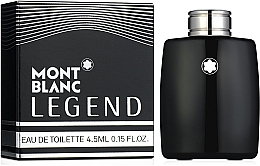 Montblanc Legend - Туалетна вода (міні) — фото N2