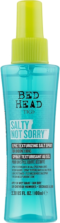 УЦЕНКА Текстурирующий солевой спрей для волос - Tigi Bed Head Salty Not Sorry Texturizing Salt Spray * — фото N1