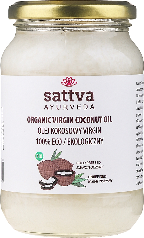Кокосовое масло - Sattva Coconut Oil