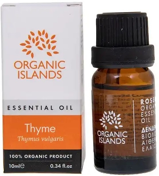 Ефірна олія "Чебрець" - Organic Islands Thyme Essential Oil — фото N1
