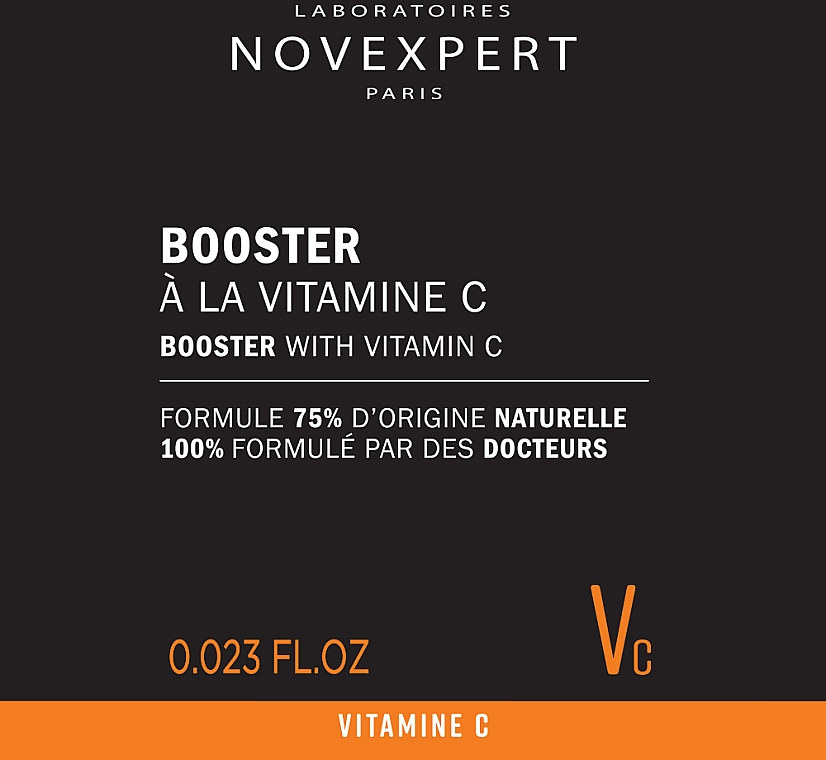 Сыворотка-бустер с витамином С - Novexpert Vitamin C Booster (пробник) (саше) — фото N2