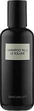 Парфумерія, косметика Шампунь для волосся - David Mallett Shampoo No. 02 Le Volume