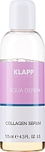 Парфумерія, косметика Сироватка для обличчя - Klapp Aqua Derm + Collagen Serum