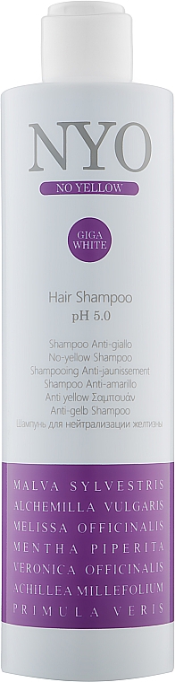 Шампунь для нейтрализации желтизны волос - Faipa Roma Nyo No Yellow Shampoo — фото N1