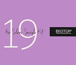 Духи, Парфюмерия, косметика УЦЕНКА Набор - Biotop 19 Pro Silver Sample Kit (sh/20ml + h/mask/20ml + oil/10ml) *