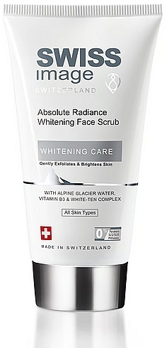 Скраб для обличчя - Swiss Image Whitening Care Absolute Radiance Whitening Face Scrub — фото N1