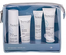 Парфумерія, косметика Набір - Thalgo Travel Kit (micel/water/50ml + serum/15ml + cream/20ml + b/milk/30ml)