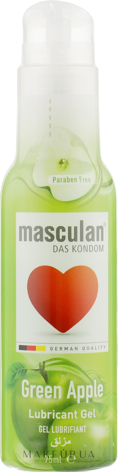 Интимный гель-смазка "Зеленое яблоко" - Masculan — фото 75ml