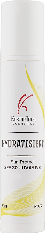 Зволожувальний крем SPF 30 - KosmoTrust Cosmetics Hydratisiert — фото N1