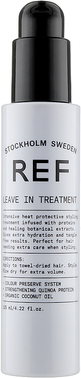 Незмивний засіб для лікування волосся - REF Leave in Treatment — фото N1