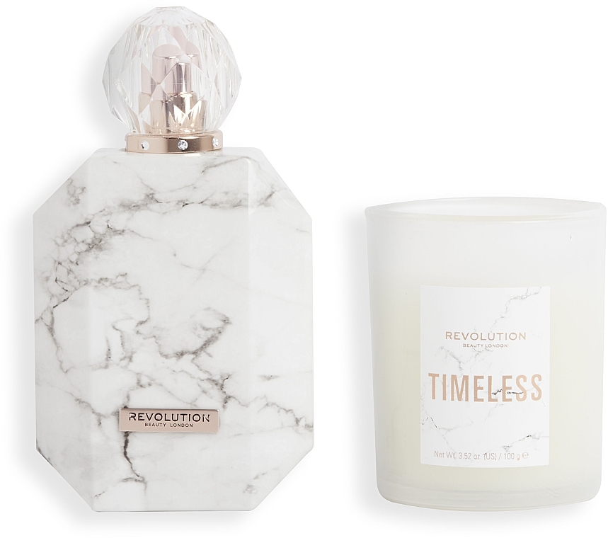 Revolution Beauty Timeless - Набор (edt/100ml + candle/100g) — фото N2
