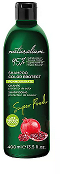 Шампунь для волос - Naturalium Super Food Pommegranate Color Protect Shampoo — фото N1