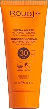 Парфумерія, косметика Сонцезахисний крем для обличчя й тіла - Rougj+ Sun Cream SPF30