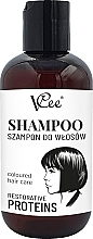 Шампунь для окрашенных волос - VCee Restorative Shampoo With Proteins For Coloured Hair — фото N1