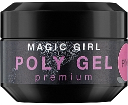 Полігель для нарощування, 15 мл - Magic Girl PolyGel Clear — фото N1