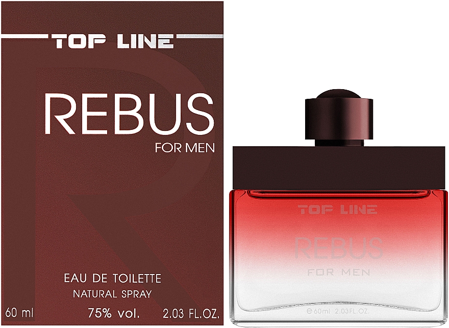 Aroma Parfume Top Line Rebus - Туалетная вода — фото N2