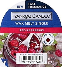 Ароматичний віск - Yankee Candle Red Raspberry Wax Melt — фото N1
