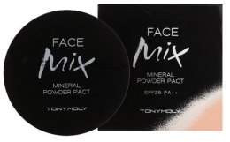 Парфумерія, косметика Мінеральна пудра для обличчя - Tony Moly Face Mix Mineral Powder Pact SPF25