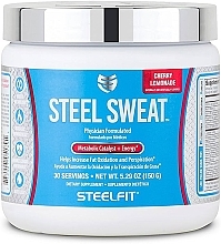 Парфумерія, косметика Передтренувальний комплекс - SteelFit Steel Sweat Blazin' Cherry Lemonade Thermogenic Pre-Workout