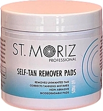 Диски для снятия автозагара - St. Moriz Professional Tan Remover Pads — фото N1