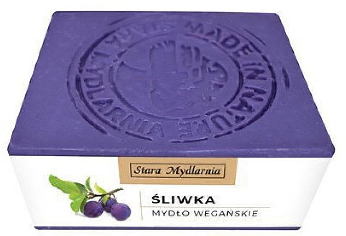 Натуральное мыло "Сливовое масло" - Stara Mydlarnia Body Mania Plum Oil Natural Soap — фото N1