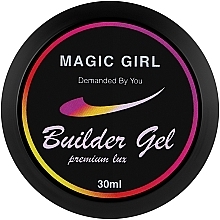 Гель для наращивания профессиональный, 30 мл - Magic Girl Builder Gel Premium — фото N1