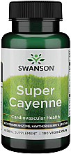 Пищевая добавка "Кайенский перец", 100 капсул - Swanson Super Cayenne — фото N1
