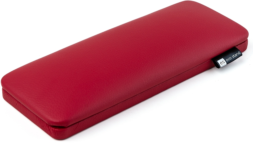 Подставка для рук прямая, красная, 220х20(Н)х80мм - Eco Stand miniPAD  — фото N2
