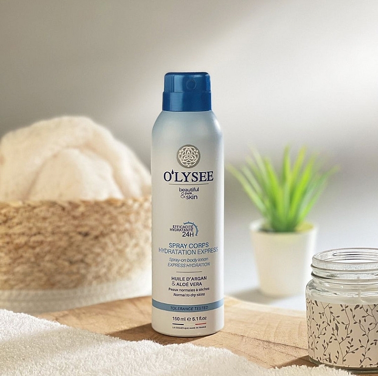 Лосьйон-спрей для тіла - O'lysee Spray-on Body Lotion Express Hydration — фото N2