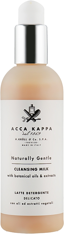 Молочко для лица - Acca Kappa Naturally Gentle Cleansink Milk — фото N1