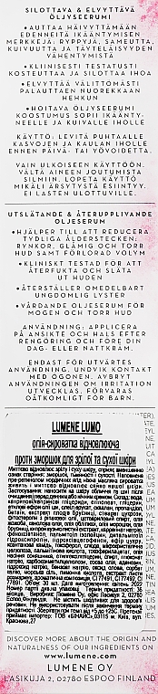 Олійна сироватка для обличчя від зморщок - Lumene Nordic Bloom Vitality Anti-Wrinkle & Revitalize Oil Serum — фото N3