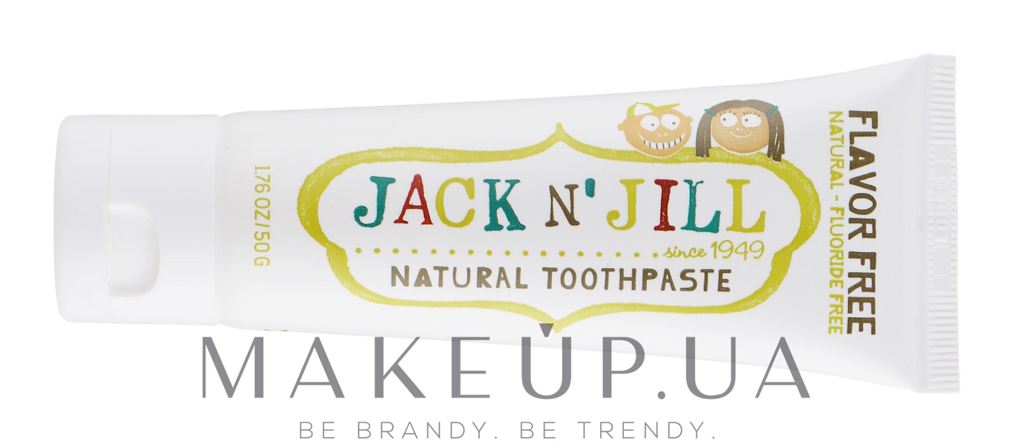 Дитяча зубна паста з календулою, без смаку - Jack N' Jill — фото 50g