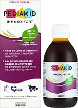 Питний "Імуно-Форт. Чорниця" для зміцнення імунітету дітей - Pediakid Immuno-Fort — фото N4