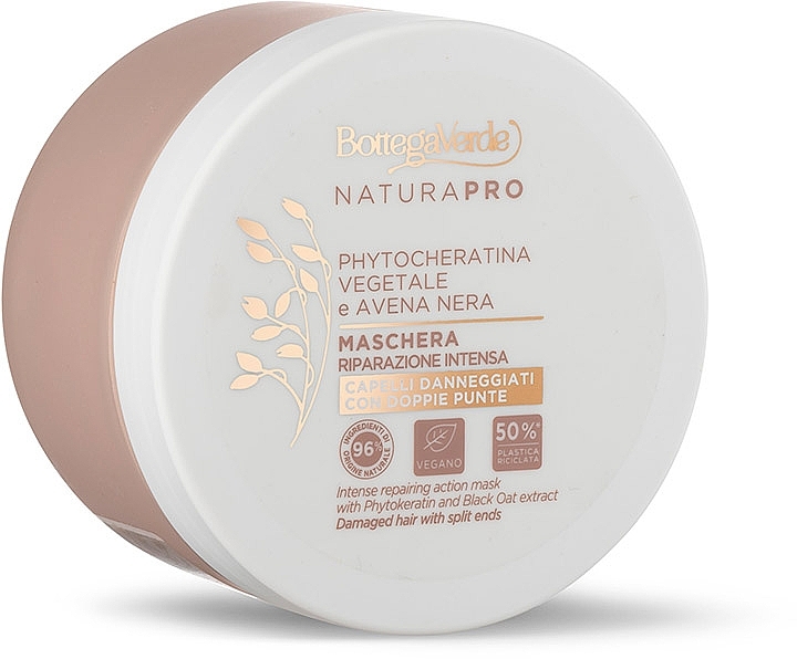 Маска для волосся - Bottega Verde Naturapro Intense Repairing Action Mask — фото N1