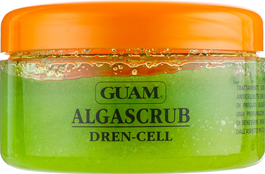 Скраб для тела с дренажным эффектом - Guam Algascrub Dren Cell — фото N2