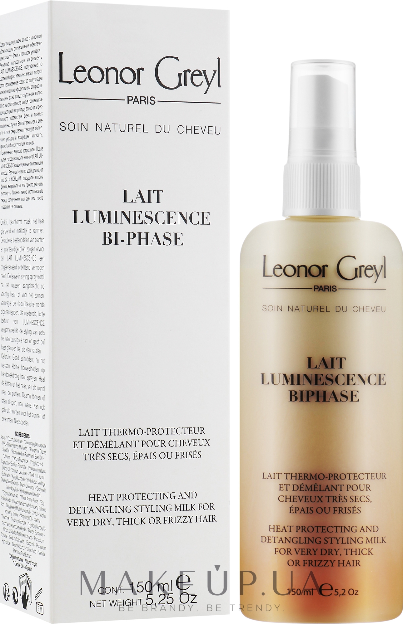 Освежающий тоник для волос - Leonor Greyl Lait luminescence bi-phase — фото 150ml