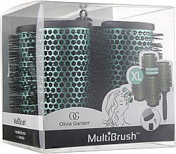 Парфумерія, косметика Набір брашингів для укладання волосся 56 мм зі знімною ручкою - Olivia Garden Multibrush One Size Kit XL