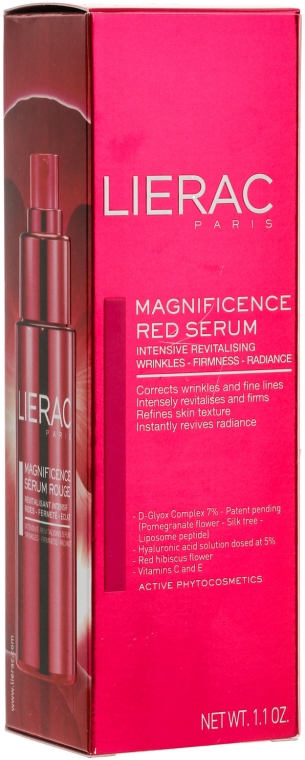 Червона сиворотка - Lierac Magnificence Serum Rouge — фото N2