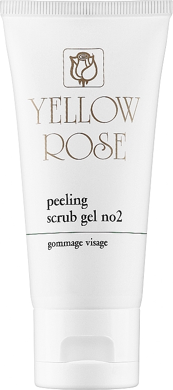 Ніжний гель-скраб для обличчя - Yellow Rose Peeling Scrub Gel №2 — фото N1