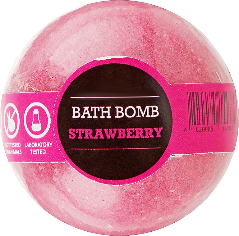 Бомбочка для ванни "Полуниця" - Blackwell Bath Bomb Strawberry — фото N3