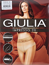 Колготки для жінок "Impresso " 20 Den, daino - Giulia — фото N1