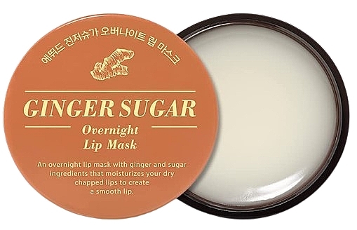 Нічна маска для губ з імбиром і цукром - Etude Ginger Sugar Overnight Lip Mask — фото N1