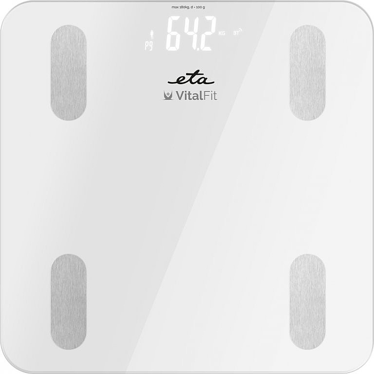 Весы напольные - ETA Smart Personal Scale Vital Fit 6781 90000 — фото N1