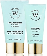 Парфумерія, косметика Набір - Warda Skin Hydration Boost Hyaluronic Acid (f/cr/30ml + gel/serum/30ml)